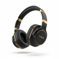Vonz Pro Wireless Headphones - Matte black with gold accents
